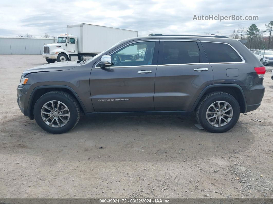 2015 Jeep Grand Cherokee Limited Gray vin: 1C4RJFBG9FC830601