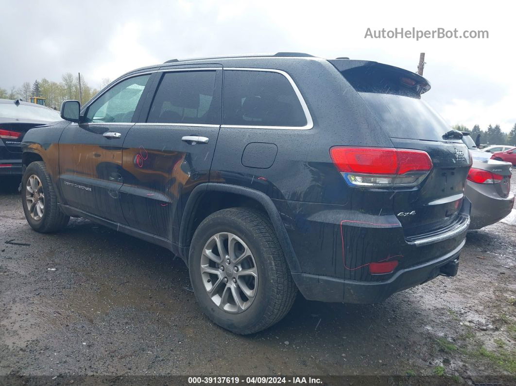 2015 Jeep Grand Cherokee Limited Black vin: 1C4RJFBG9FC831764