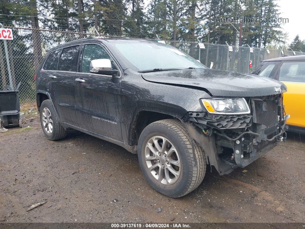 2015 Jeep Grand Cherokee Limited Black vin: 1C4RJFBG9FC831764