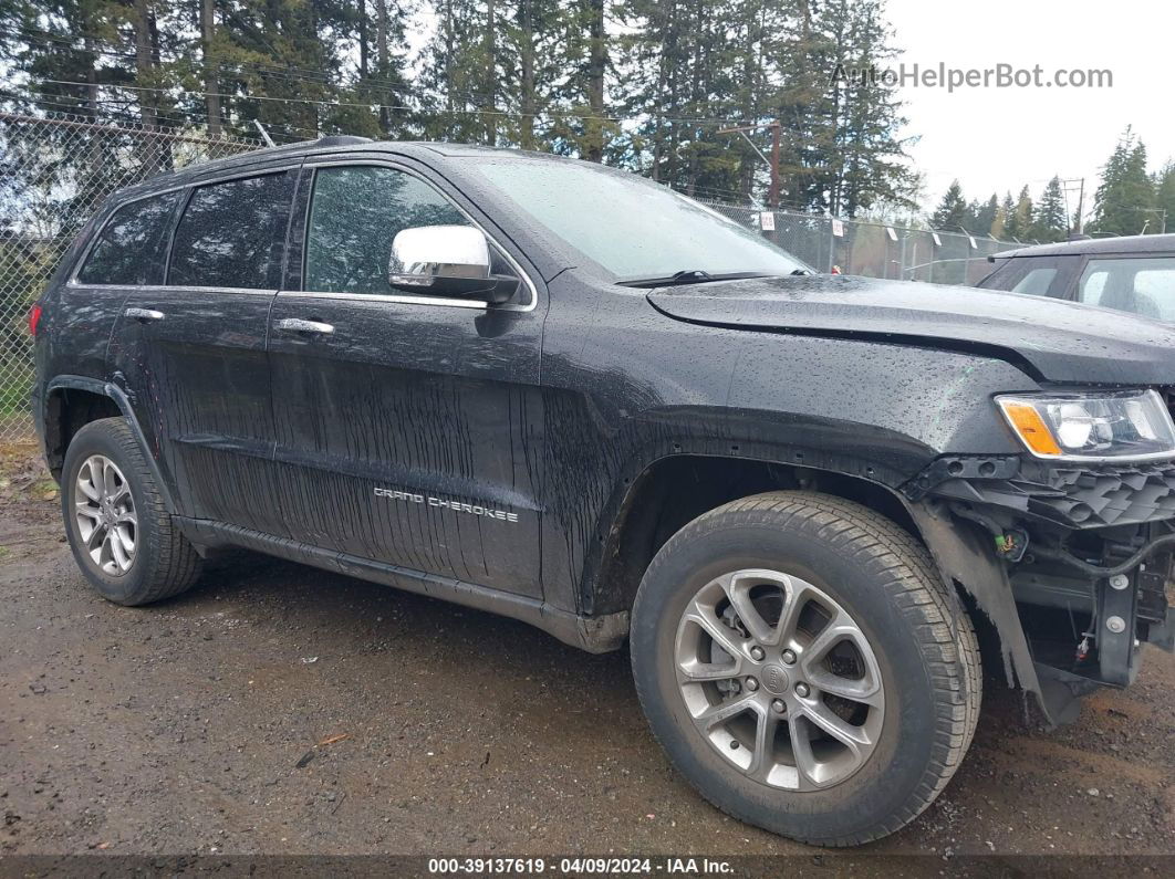 2015 Jeep Grand Cherokee Limited Black vin: 1C4RJFBG9FC831764