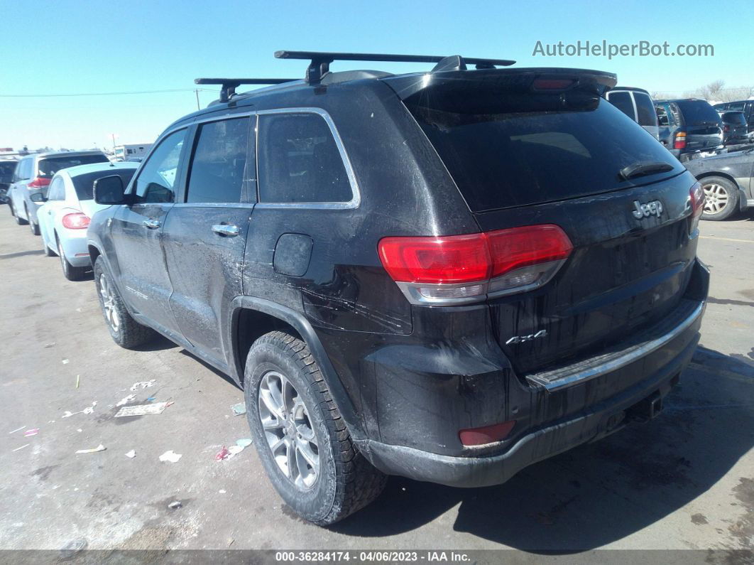 2015 Jeep Grand Cherokee Limited Black vin: 1C4RJFBG9FC899076