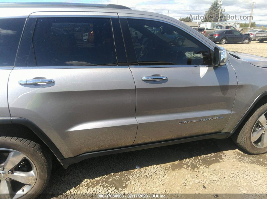 2015 Jeep Grand Cherokee Limited Silver vin: 1C4RJFBG9FC956909