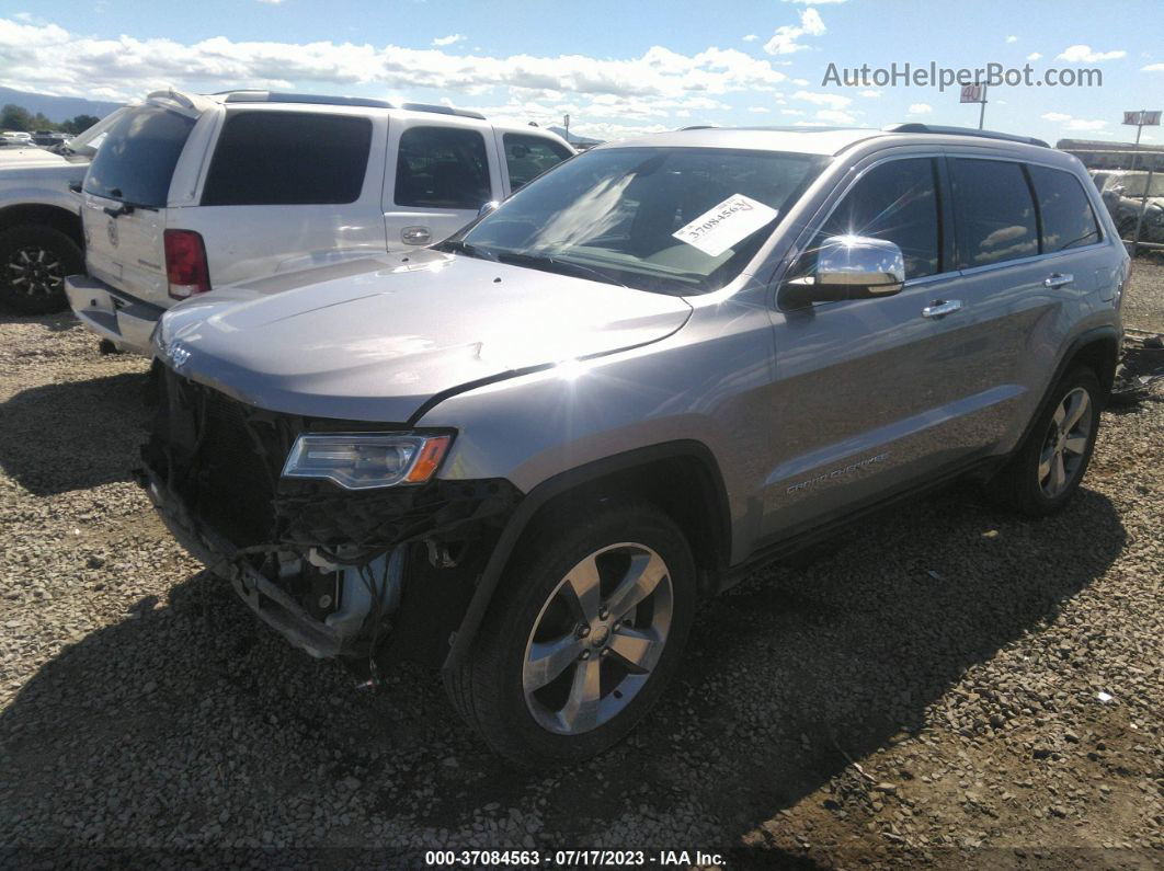 2015 Jeep Grand Cherokee Limited Silver vin: 1C4RJFBG9FC956909