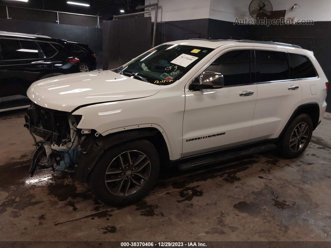 2017 Jeep Grand Cherokee Limited 4x4 White vin: 1C4RJFBG9HC760990