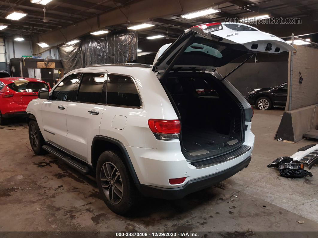 2017 Jeep Grand Cherokee Limited 4x4 White vin: 1C4RJFBG9HC760990