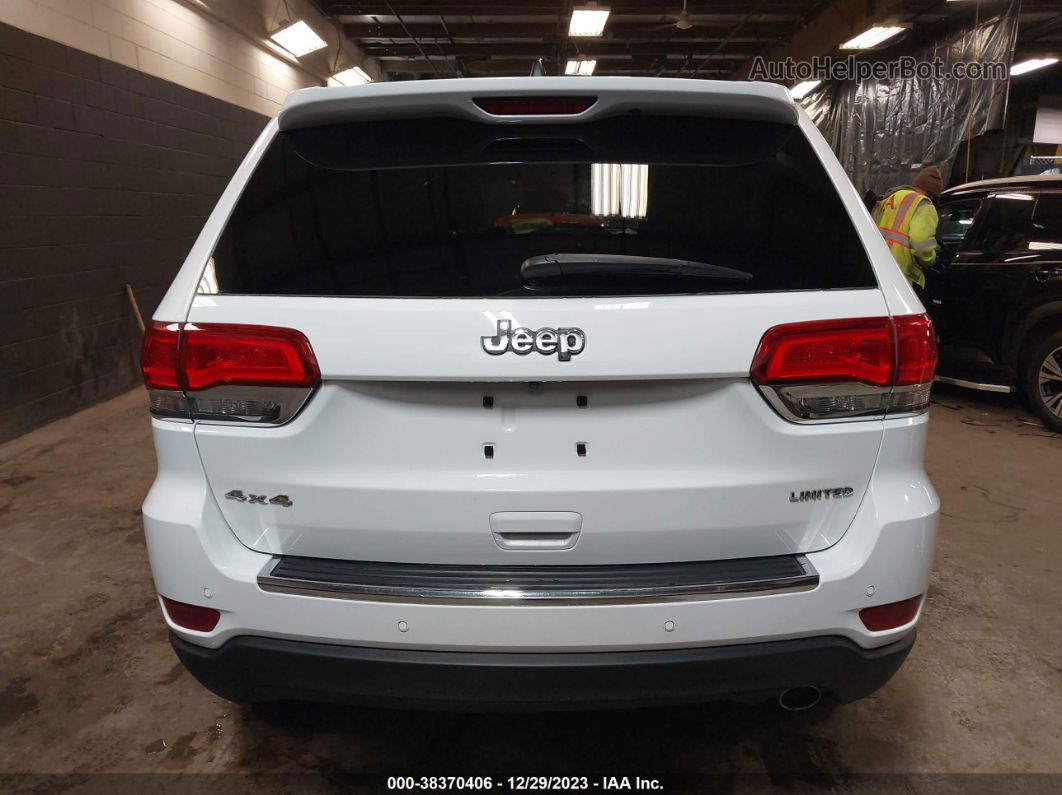 2017 Jeep Grand Cherokee Limited 4x4 White vin: 1C4RJFBG9HC760990