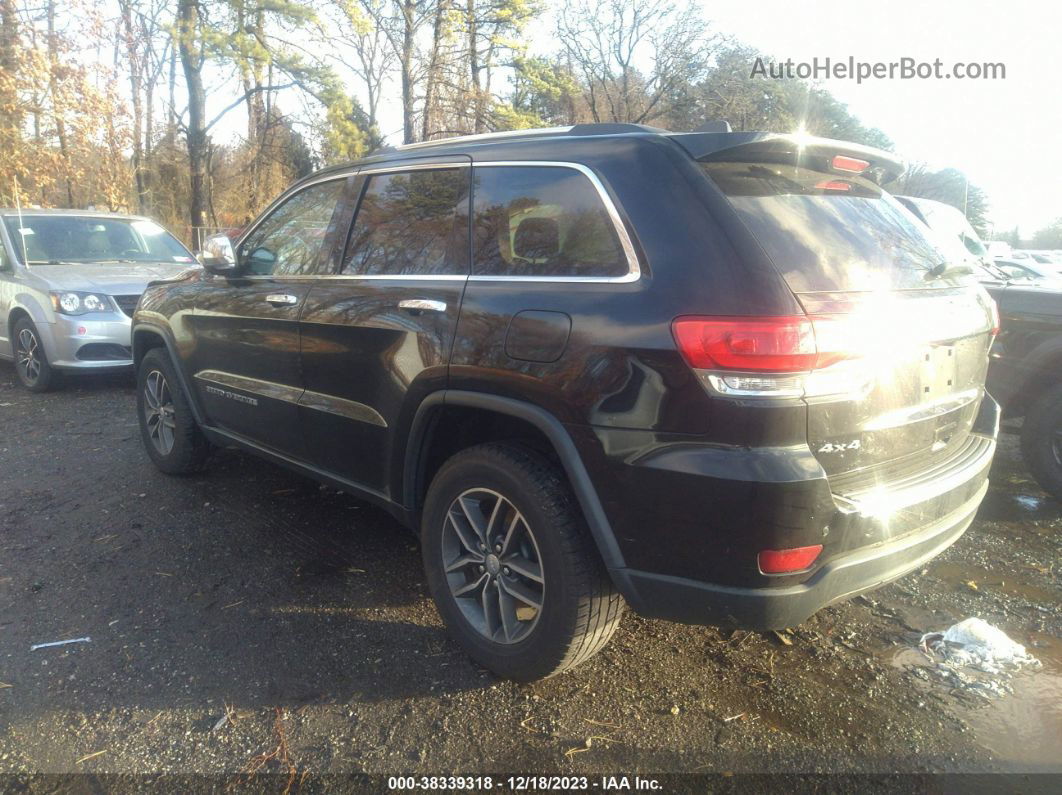 2017 Jeep Grand Cherokee Limited 4x4 Black vin: 1C4RJFBG9HC844405