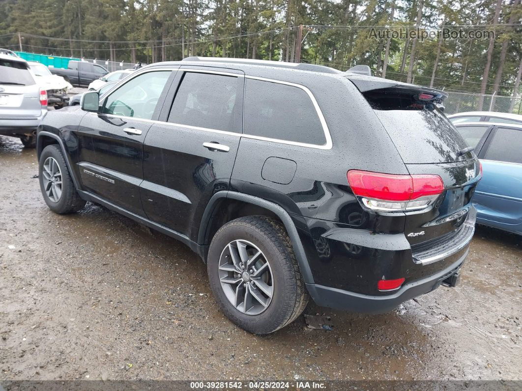 2017 Jeep Grand Cherokee Limited 4x4 Black vin: 1C4RJFBG9HC887559