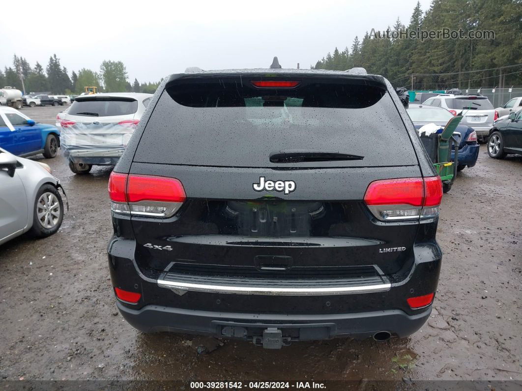 2017 Jeep Grand Cherokee Limited 4x4 Black vin: 1C4RJFBG9HC887559