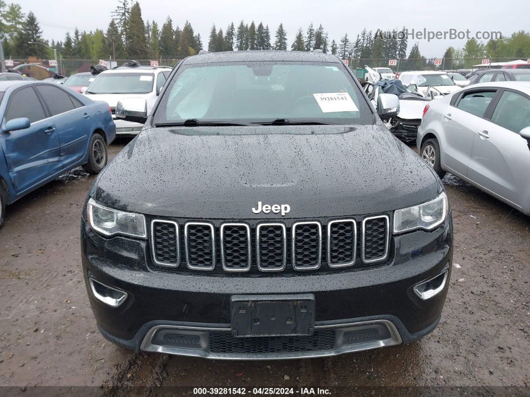 2017 Jeep Grand Cherokee Limited 4x4 Black vin: 1C4RJFBG9HC887559