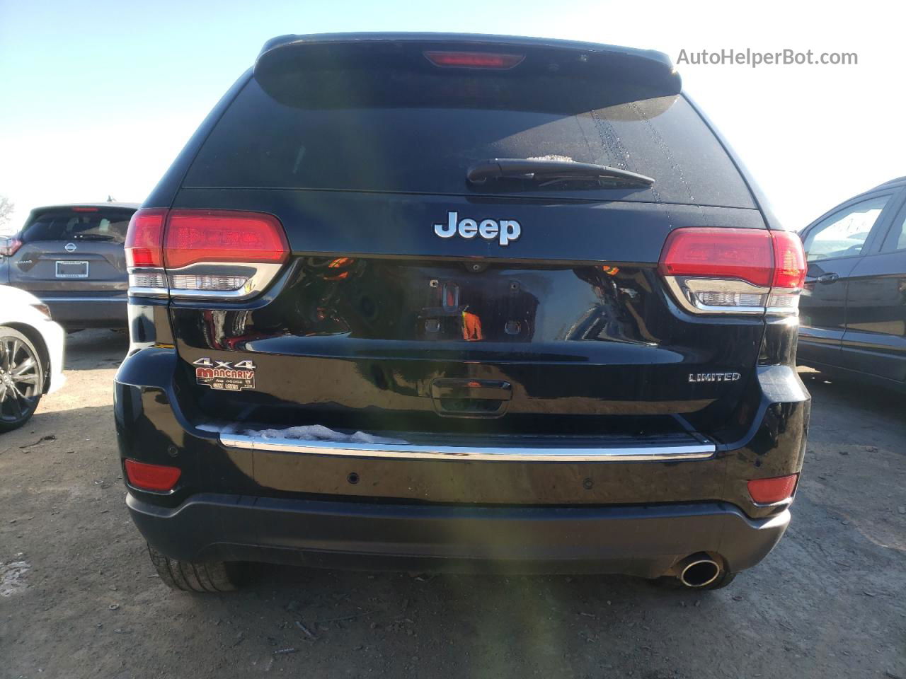 2019 Jeep Grand Cherokee Limited Black vin: 1C4RJFBG9KC538554