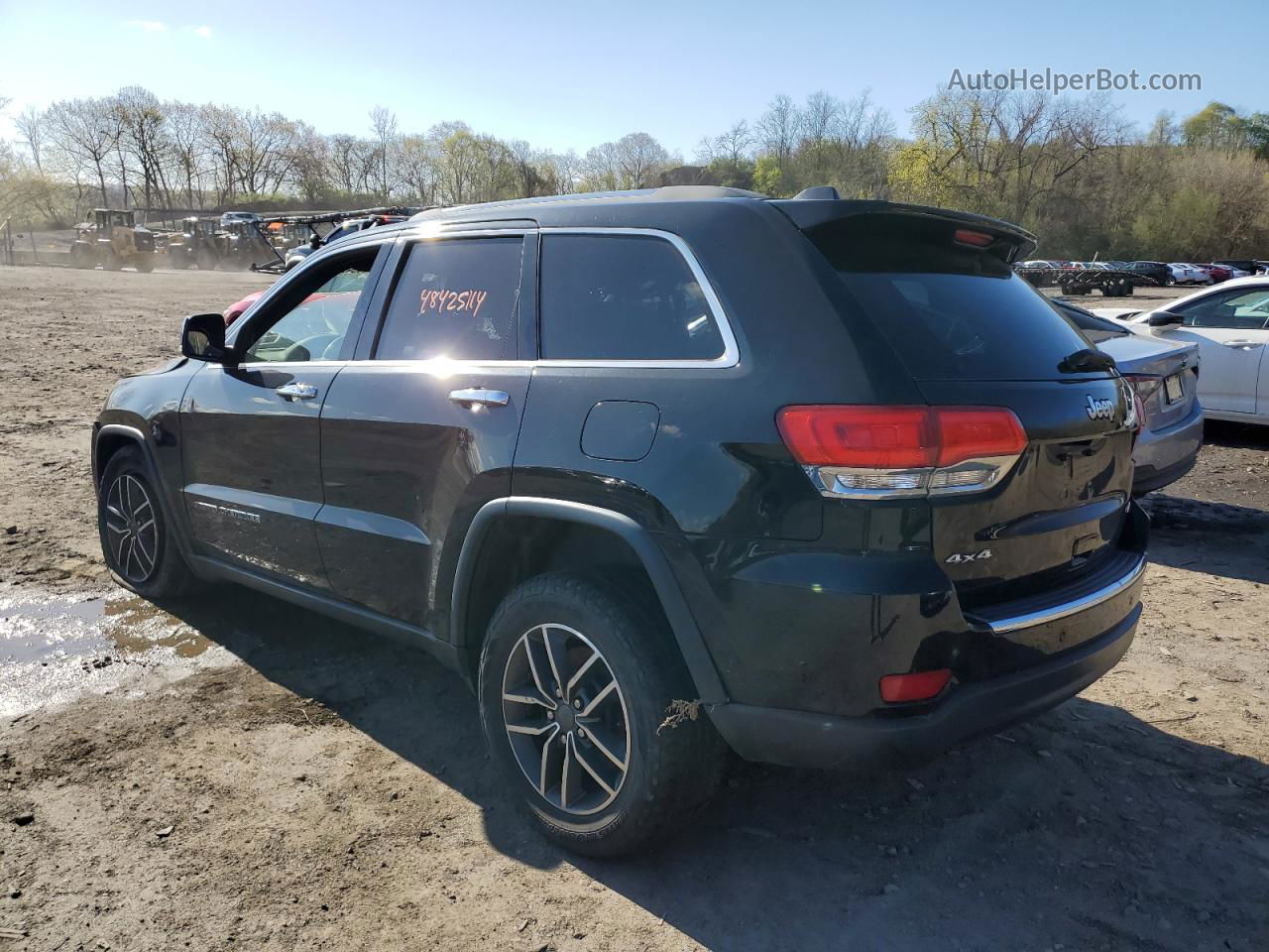 2019 Jeep Grand Cherokee Limited Black vin: 1C4RJFBG9KC627685