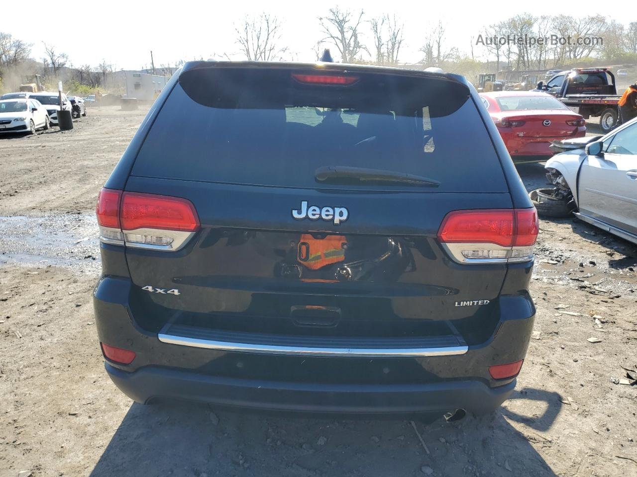 2019 Jeep Grand Cherokee Limited Black vin: 1C4RJFBG9KC627685
