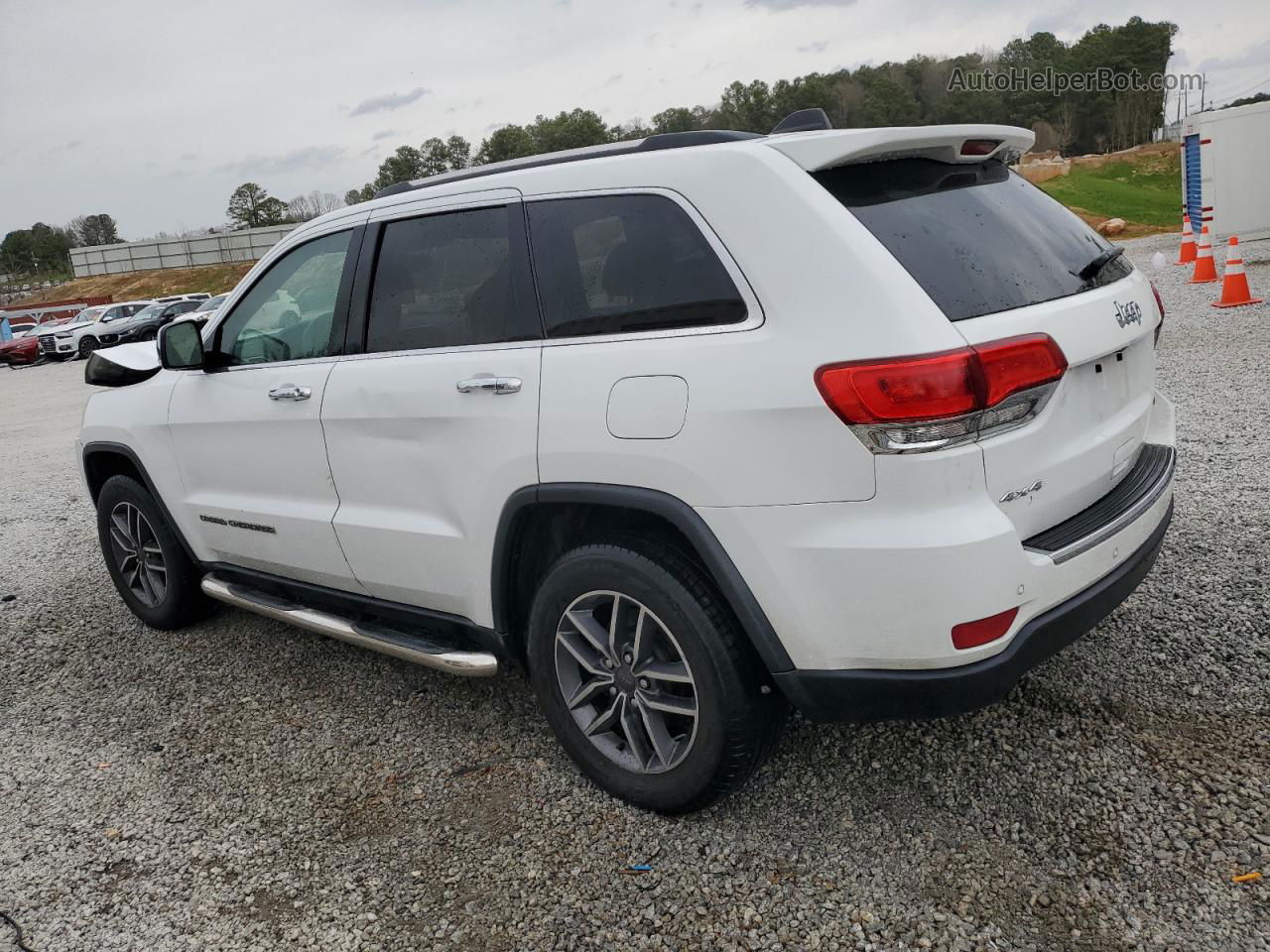 2019 Jeep Grand Cherokee Limited White vin: 1C4RJFBG9KC841608