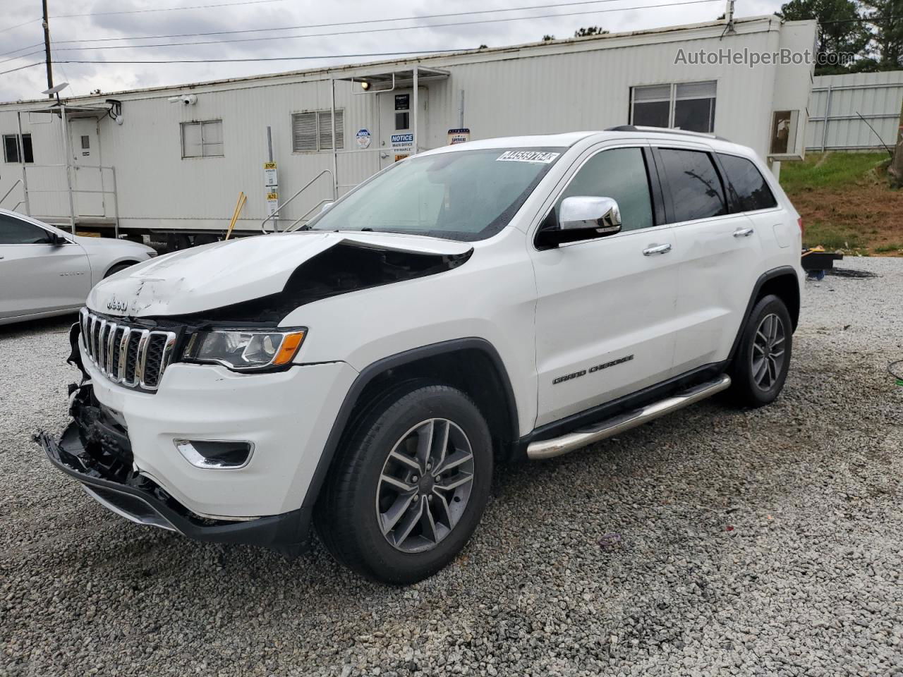 2019 Jeep Grand Cherokee Limited White vin: 1C4RJFBG9KC841608