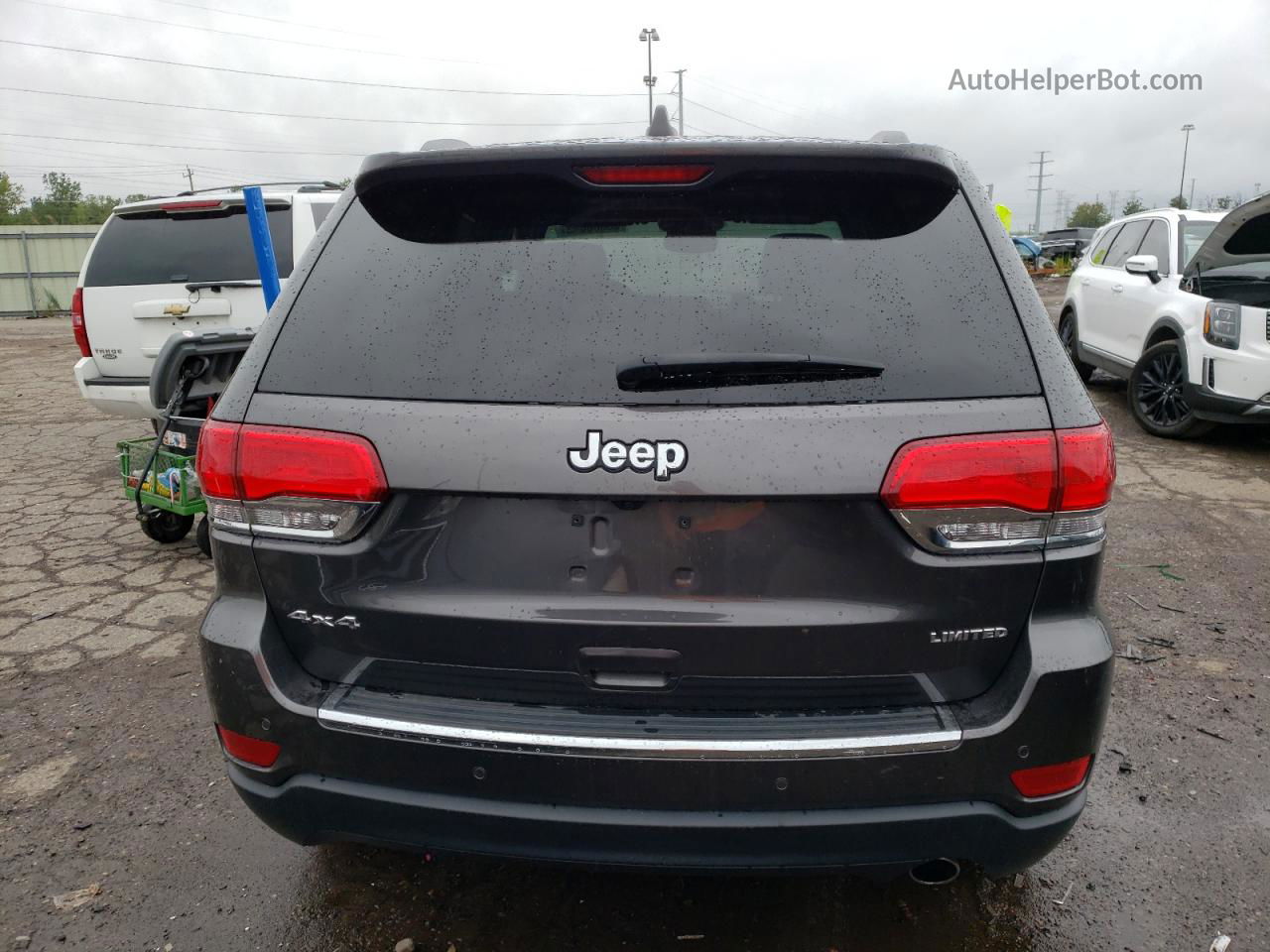 2019 Jeep Grand Cherokee Limited Black vin: 1C4RJFBG9KC856416