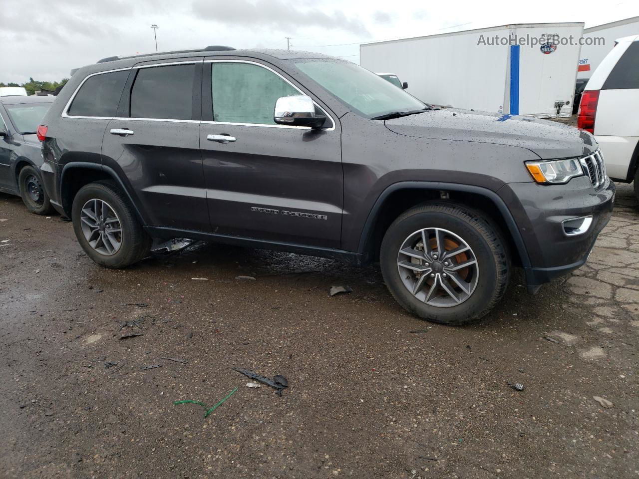 2019 Jeep Grand Cherokee Limited Black vin: 1C4RJFBG9KC856416