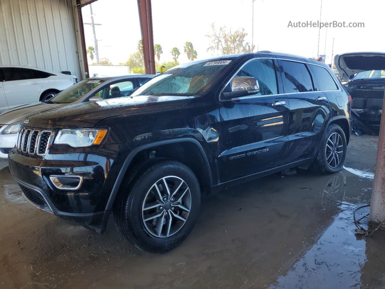 2021 Jeep Grand Cherokee Limited Черный vin: 1C4RJFBG9MC532241