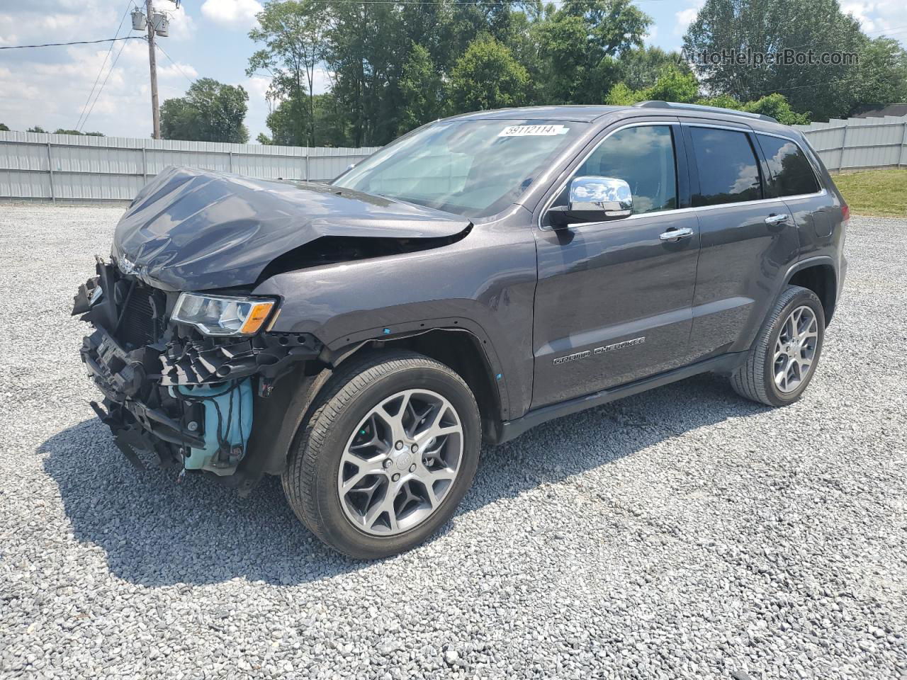 2021 Jeep Grand Cherokee Limited Gray vin: 1C4RJFBG9MC647793