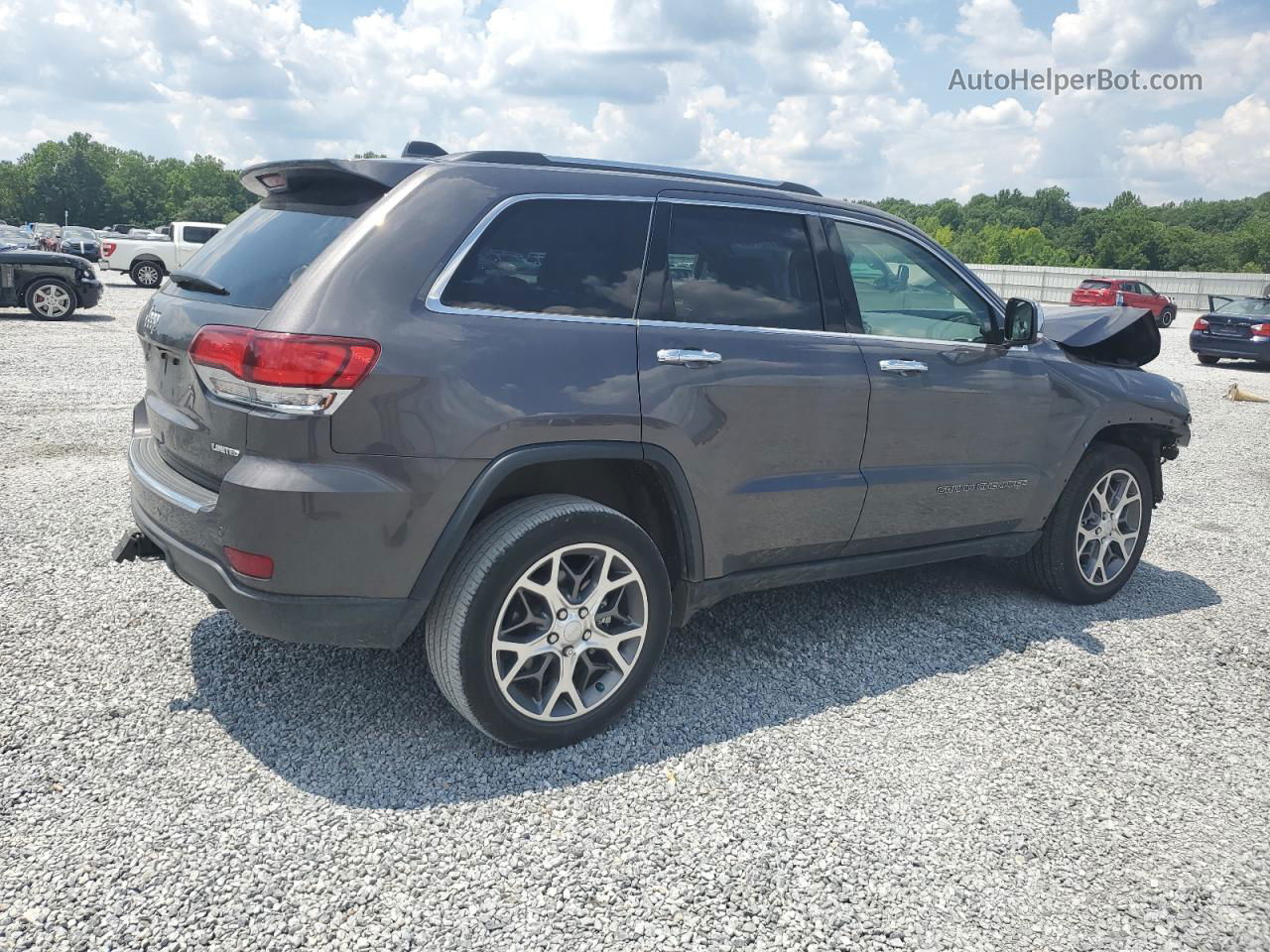 2021 Jeep Grand Cherokee Limited Gray vin: 1C4RJFBG9MC647793