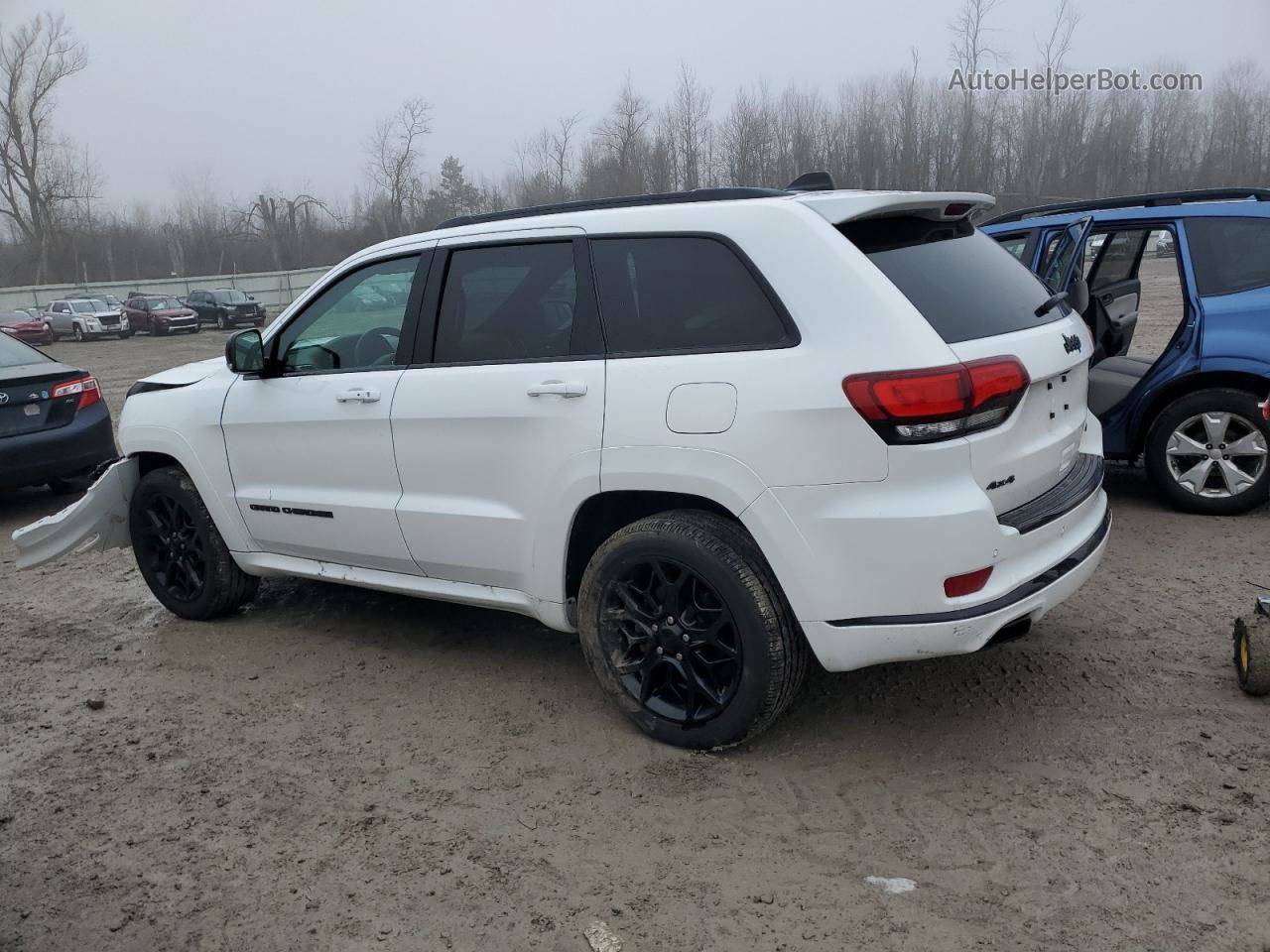 2021 Jeep Grand Cherokee Limited White vin: 1C4RJFBG9MC668451