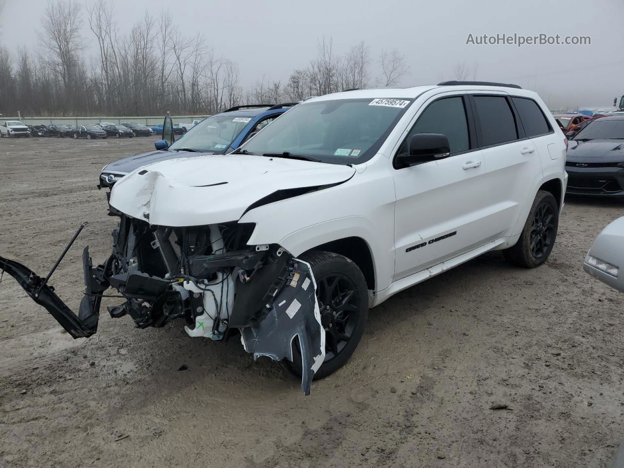 2021 Jeep Grand Cherokee Limited White vin: 1C4RJFBG9MC668451