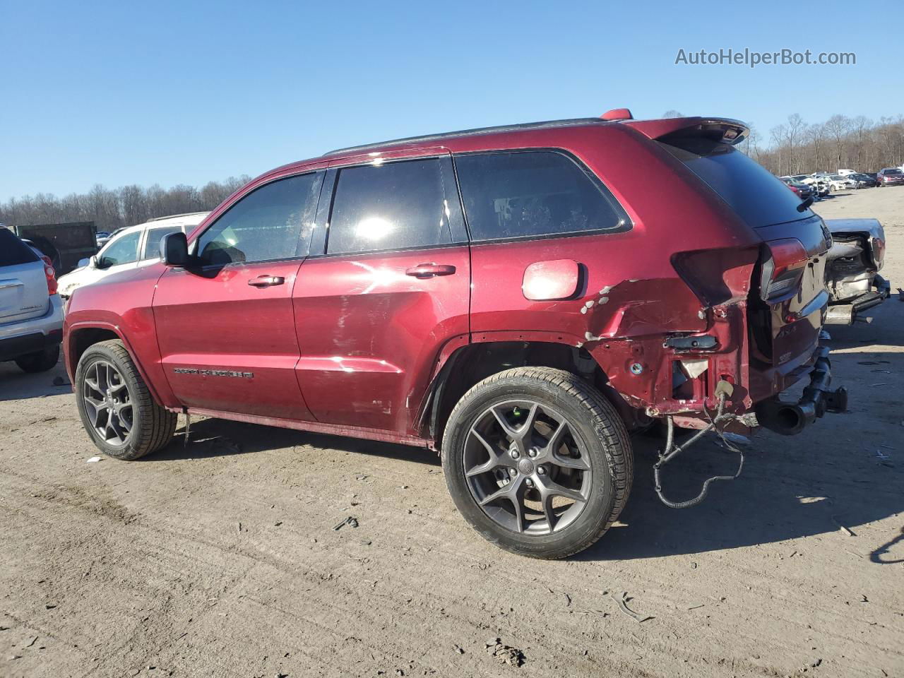 2021 Jeep Grand Cherokee Limited Burgundy vin: 1C4RJFBG9MC760093