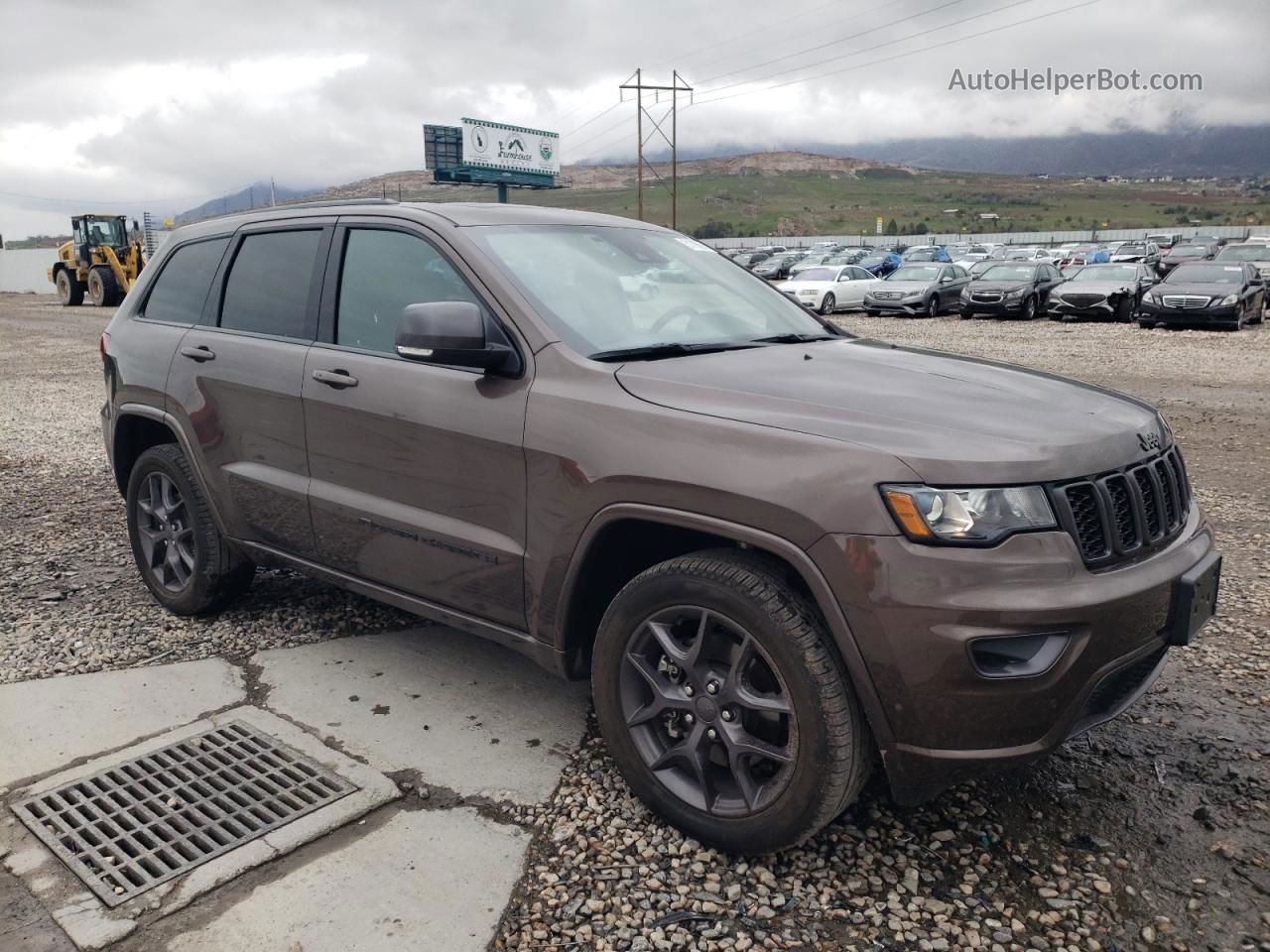 2021 Jeep Grand Cherokee Limited Brown vin: 1C4RJFBG9MC790646