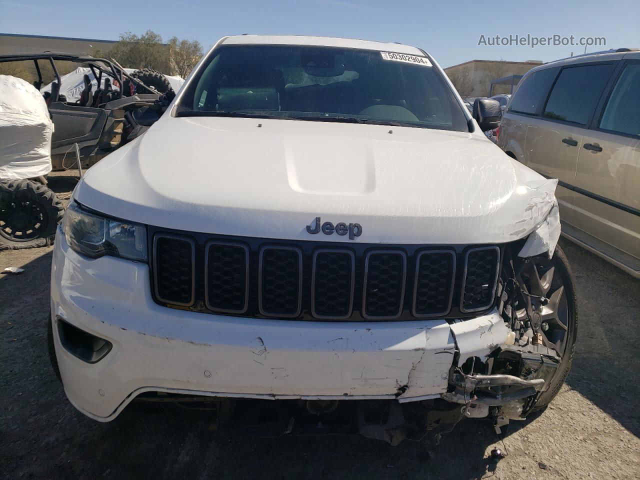 2021 Jeep Grand Cherokee Limited White vin: 1C4RJFBG9MC802312