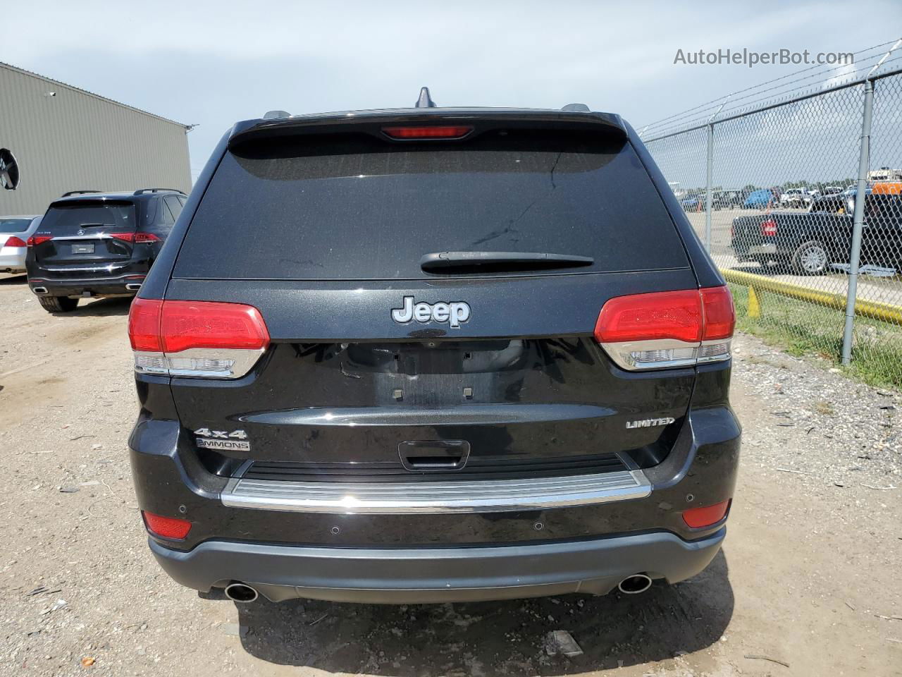 2014 Jeep Grand Cherokee Limited Black vin: 1C4RJFBGXEC580509