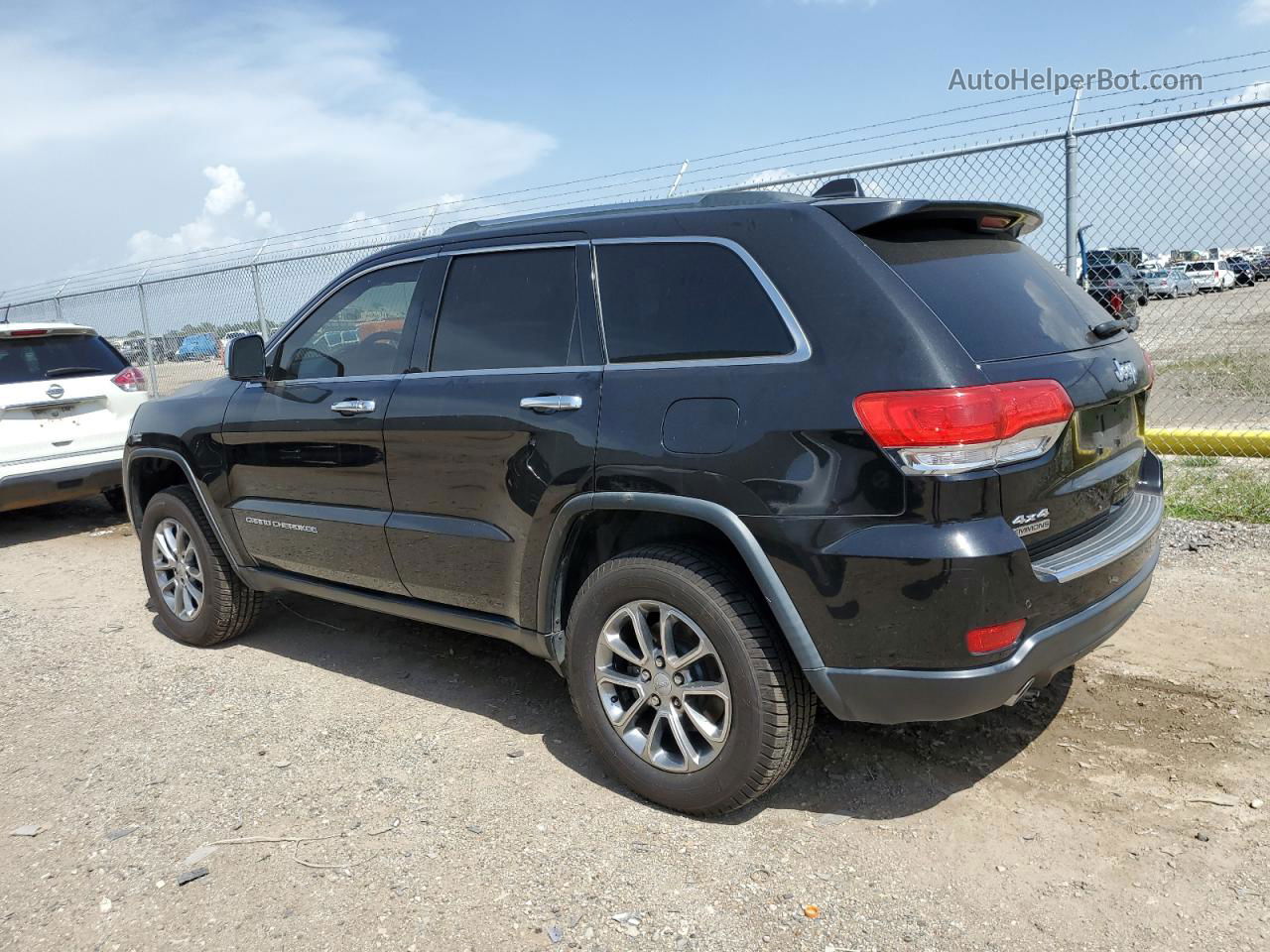 2014 Jeep Grand Cherokee Limited Black vin: 1C4RJFBGXEC580509