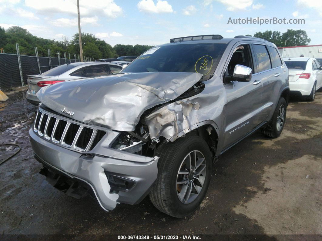 2015 Jeep Grand Cherokee Limited Silver vin: 1C4RJFBGXFC181973