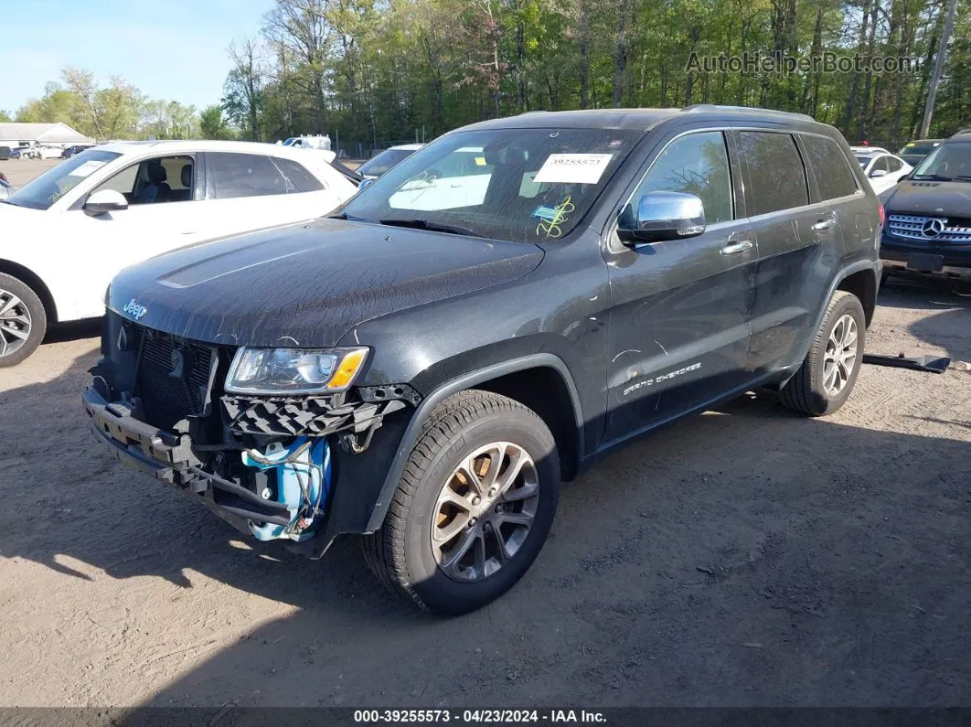 2015 Jeep Grand Cherokee Limited Черный vin: 1C4RJFBGXFC189975