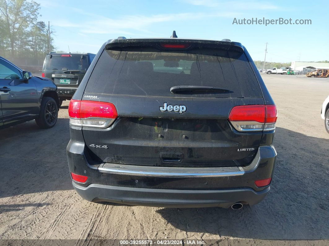 2015 Jeep Grand Cherokee Limited Black vin: 1C4RJFBGXFC189975