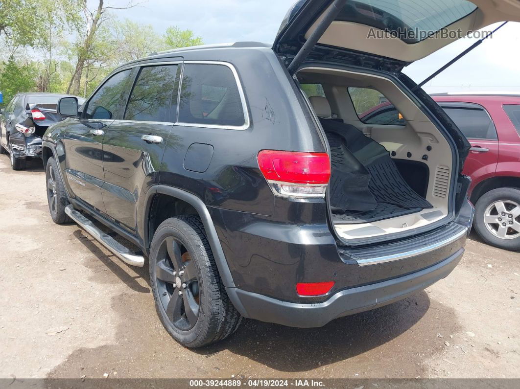 2015 Jeep Grand Cherokee Limited Black vin: 1C4RJFBGXFC769002