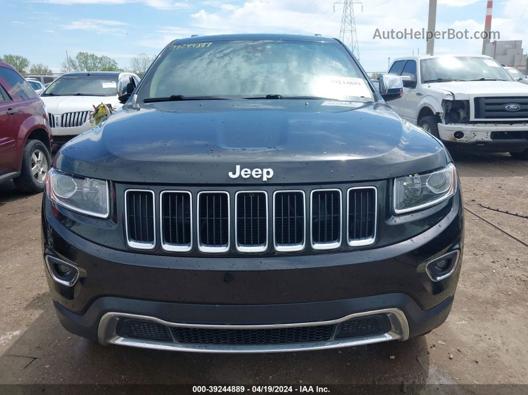 2015 Jeep Grand Cherokee Limited Black vin: 1C4RJFBGXFC769002