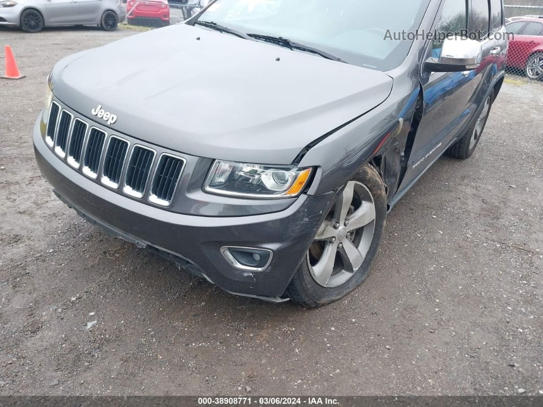2015 Jeep Grand Cherokee Limited Gray vin: 1C4RJFBGXFC788181