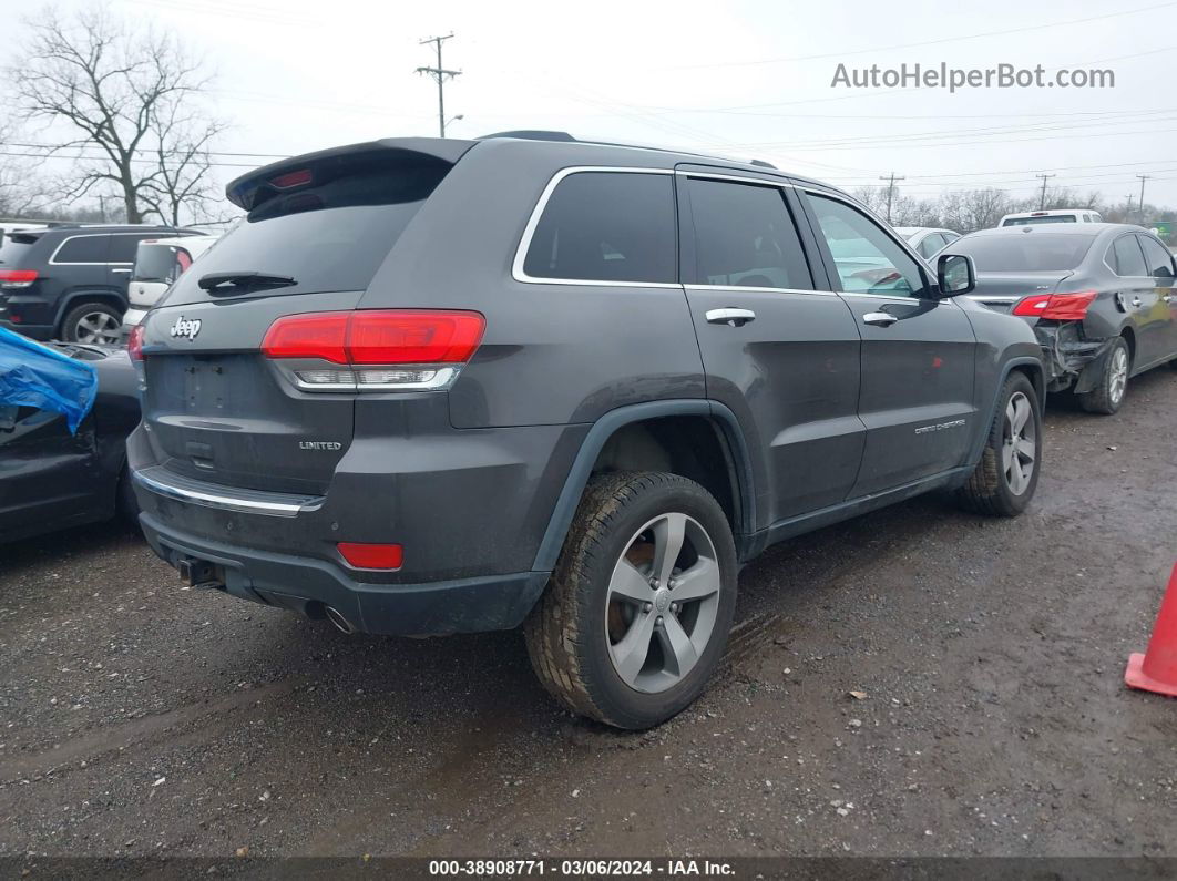 2015 Jeep Grand Cherokee Limited Gray vin: 1C4RJFBGXFC788181