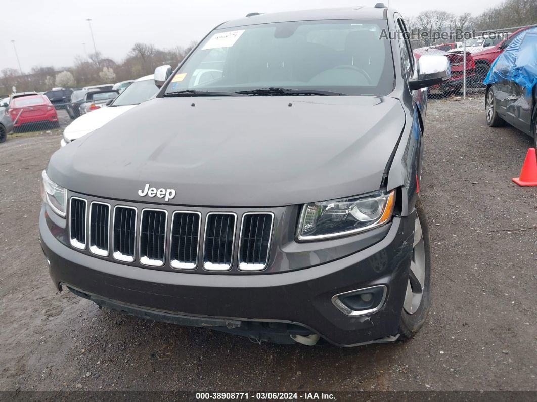 2015 Jeep Grand Cherokee Limited Gray vin: 1C4RJFBGXFC788181