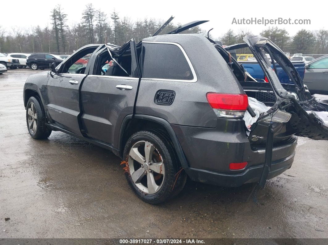 2015 Jeep Grand Cherokee Limited Gray vin: 1C4RJFBGXFC925586