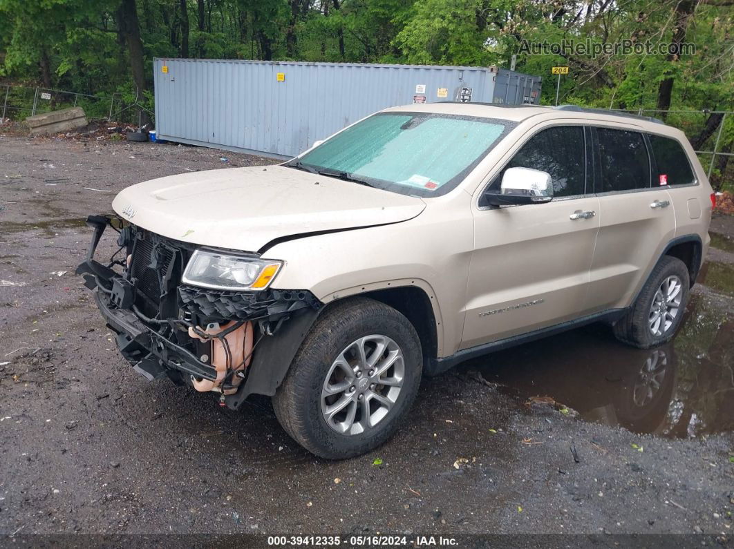 2015 Jeep Grand Cherokee Limited Золотой vin: 1C4RJFBGXFC955333