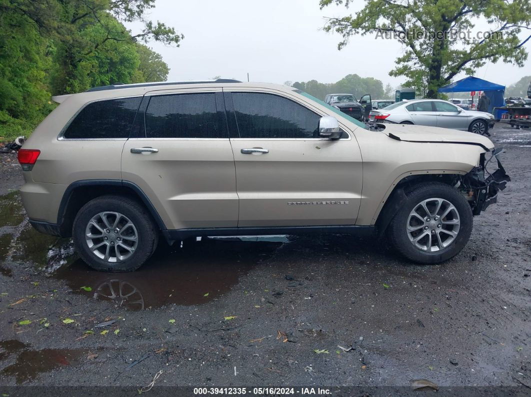 2015 Jeep Grand Cherokee Limited Золотой vin: 1C4RJFBGXFC955333