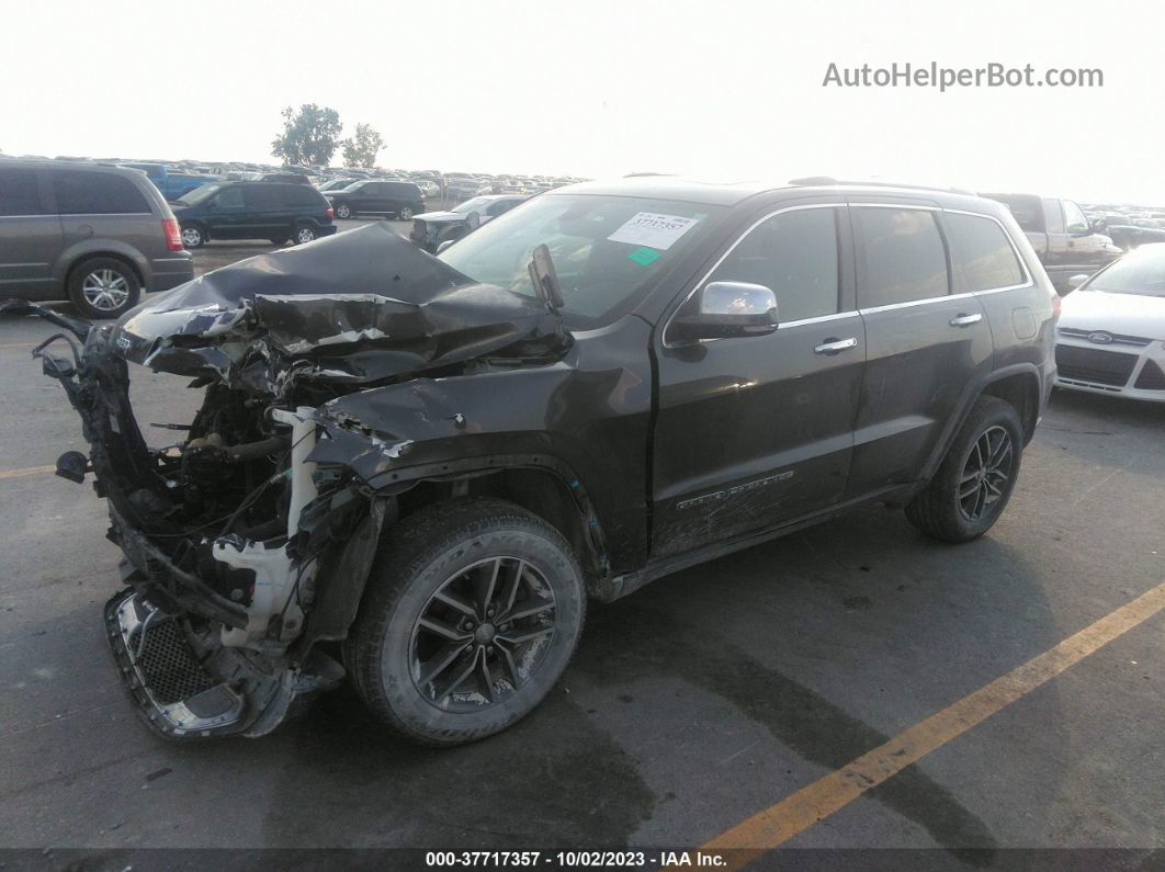 2017 Jeep Grand Cherokee Limited Gray vin: 1C4RJFBGXHC801157