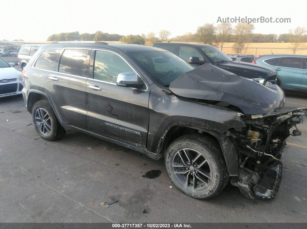 2017 Jeep Grand Cherokee Limited Gray vin: 1C4RJFBGXHC801157