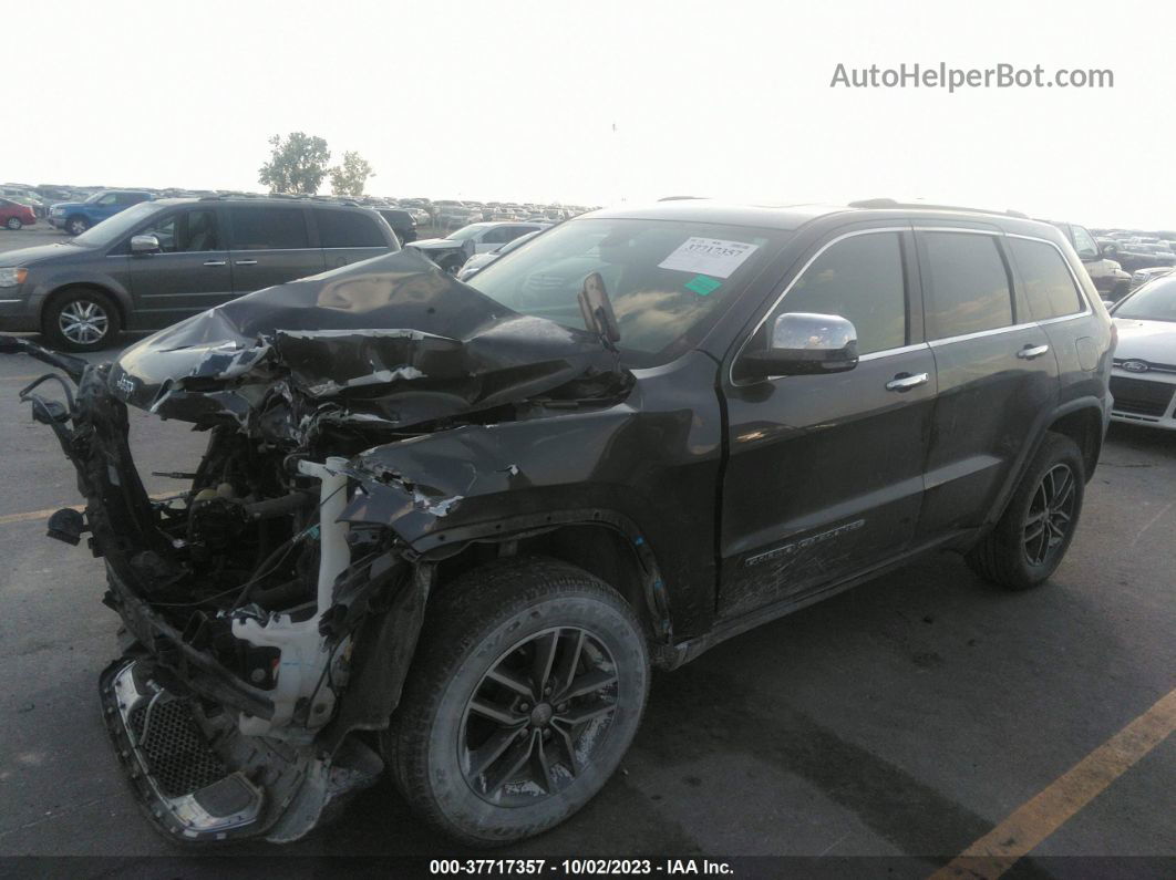 2017 Jeep Grand Cherokee Limited Gray vin: 1C4RJFBGXHC801157