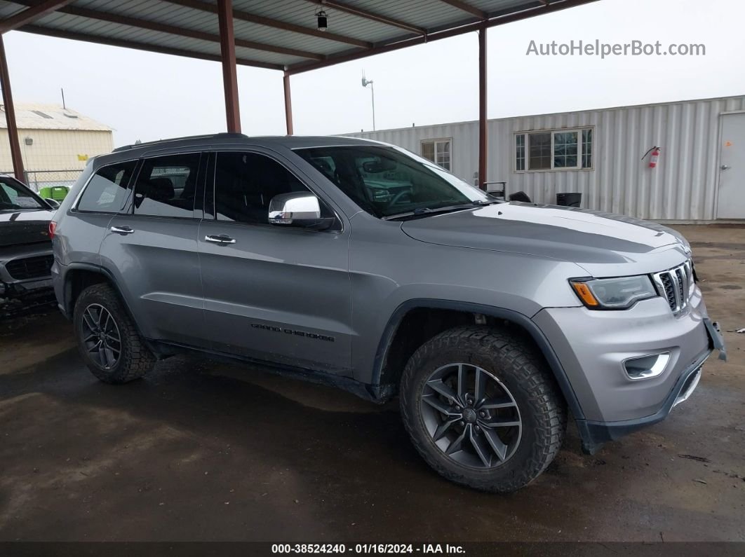 2017 Jeep Grand Cherokee Limited 4x4 Silver vin: 1C4RJFBGXHC872388