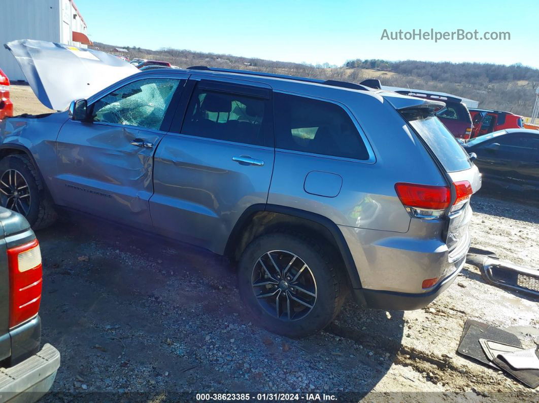 2017 Jeep Grand Cherokee Limited 4x4 Silver vin: 1C4RJFBGXHC918849