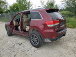 2019 Jeep Grand Cherokee Limited Maroon vin: 1C4RJFBGXKC579405