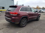 2019 Jeep Grand Cherokee Limited Бордовый vin: 1C4RJFBGXKC749326