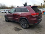 2019 Jeep Grand Cherokee Limited Burgundy vin: 1C4RJFBGXKC749326